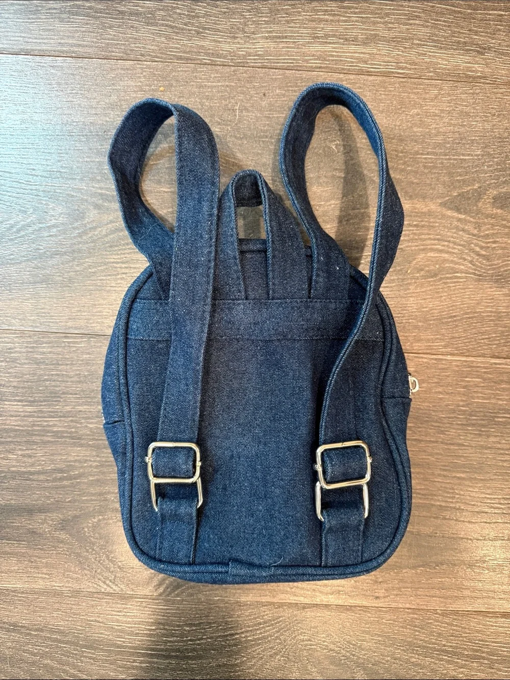 NYC Denim Mini Backpack - Blue